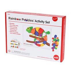 Rainbow Pebbles 48 Piece Activity Set